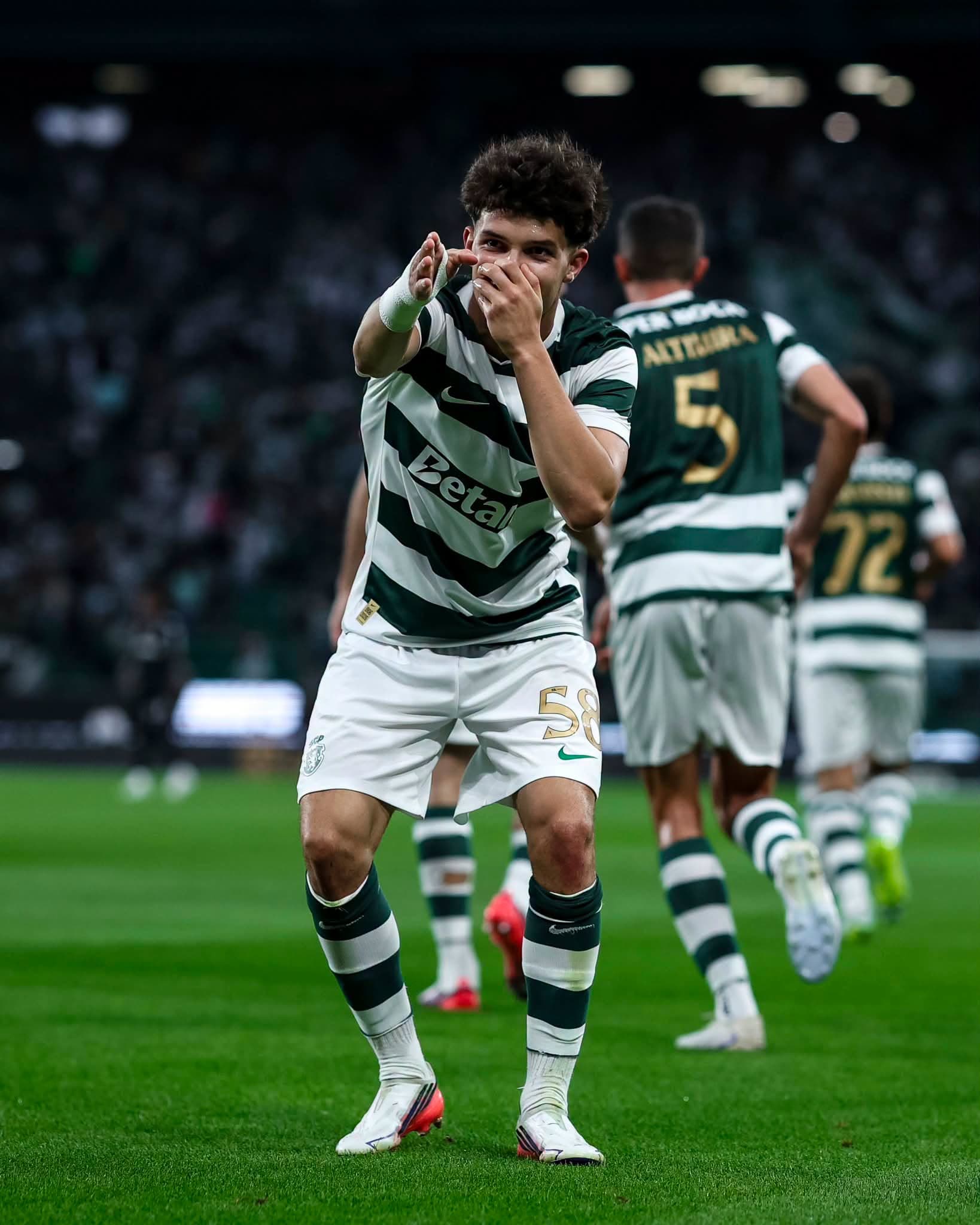 Sporting sobrevive ao caos e assalta a liderança num jogo de loucos