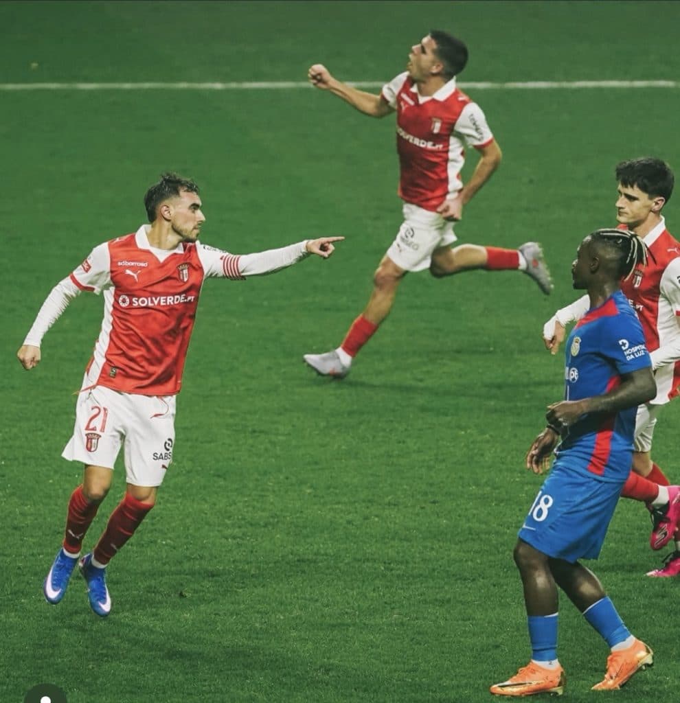 Goleada em Braga empurra minhotos para o quarto posto