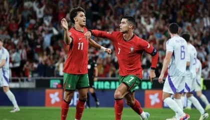 Portugal suou para vencer a Escócia