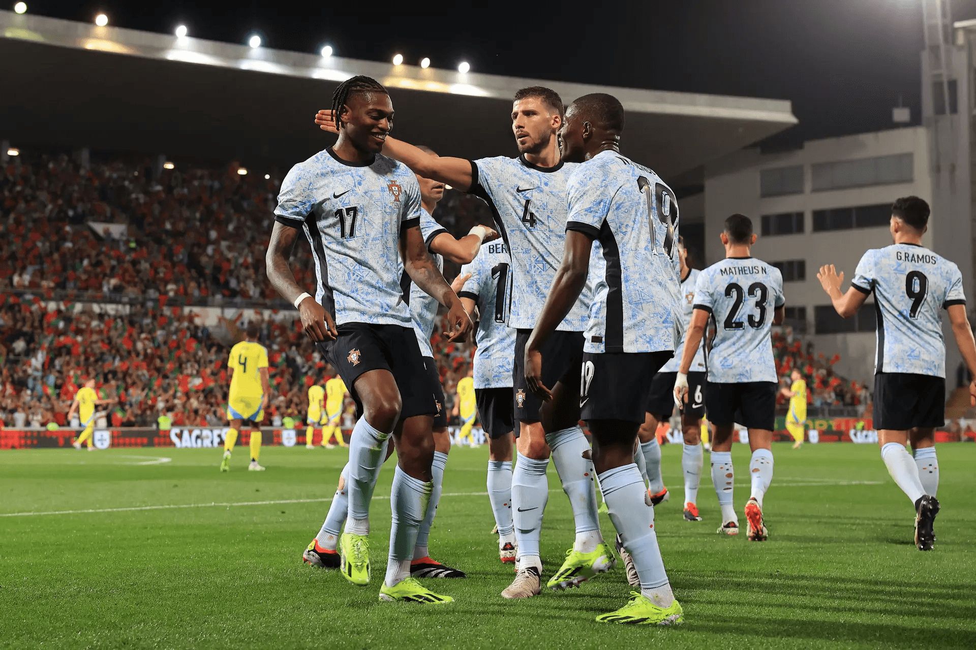 Portugal venceu a Suécia em jogo de preparação para o europeu