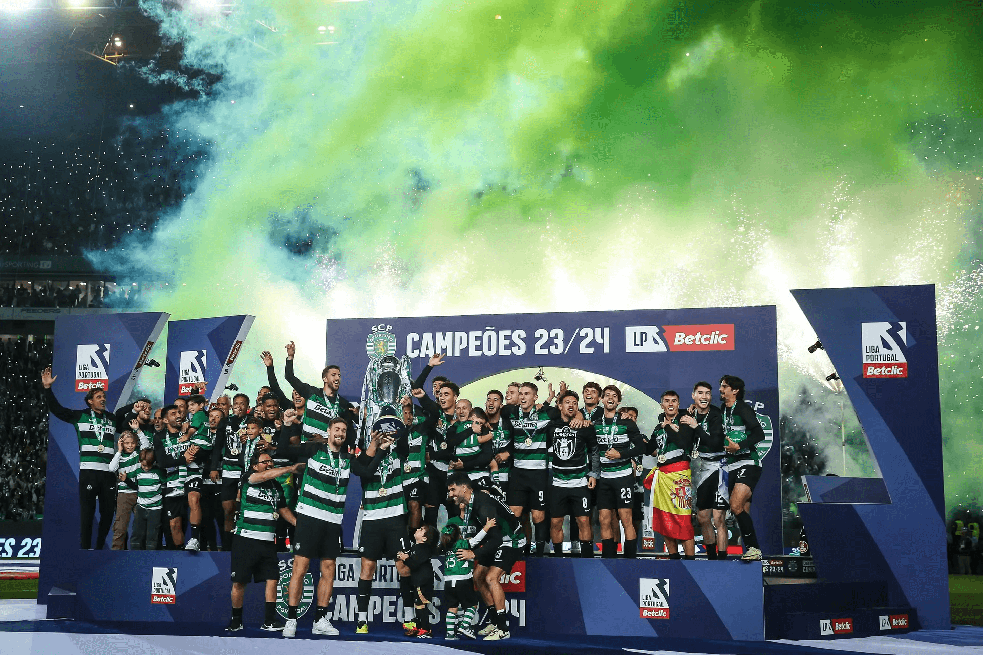 Sporting fecha o campeonato com a vitória sobre o Desportivo de Chaves