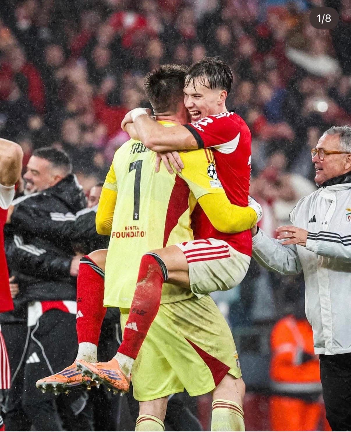 Trubin herói improvável: Benfica vence Real Madrid por 4-2 e segue na Liga dos Campeões