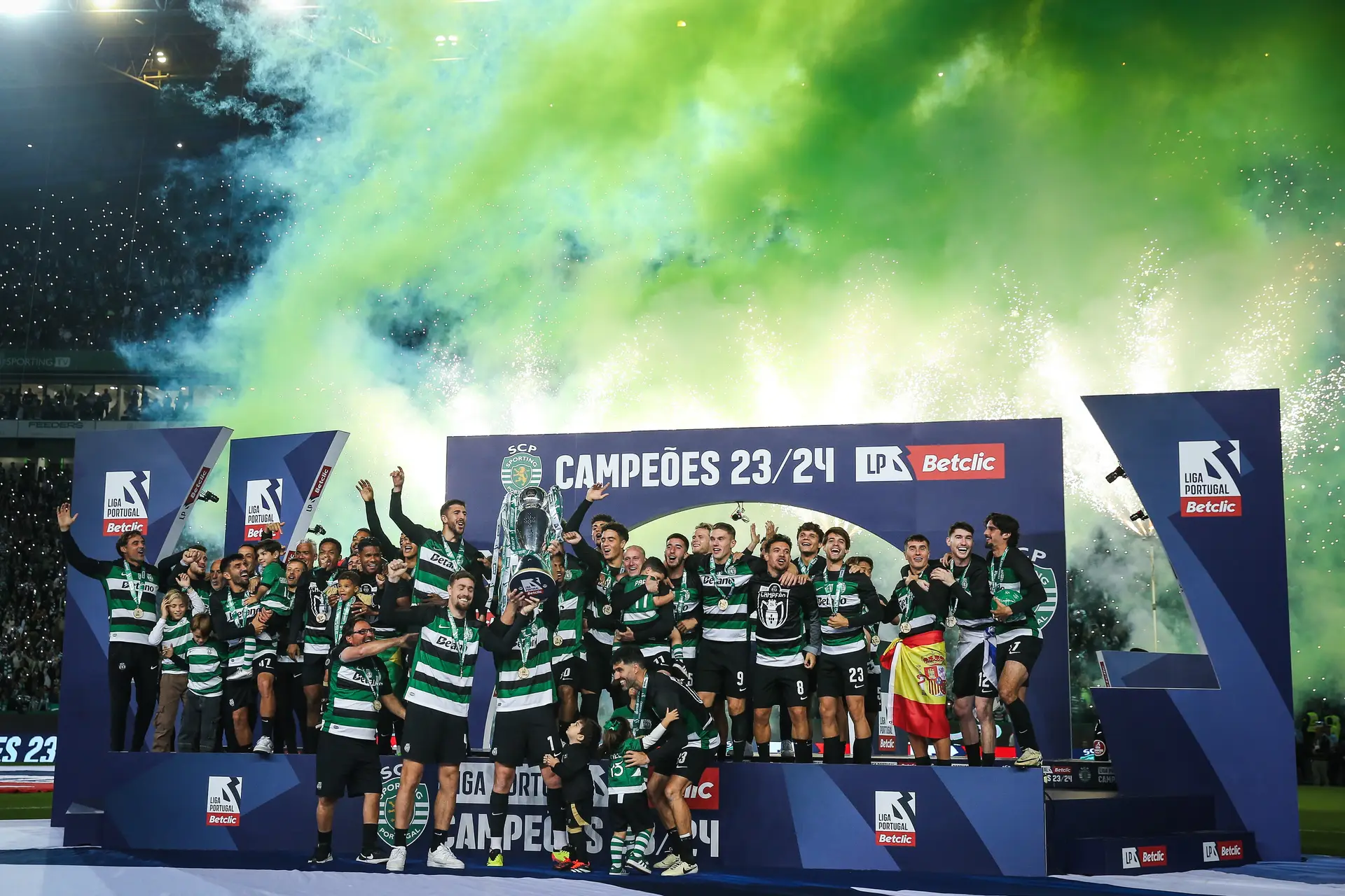 Sporting fecha o campeonato com a vitória sobre o Desportivo de Chaves